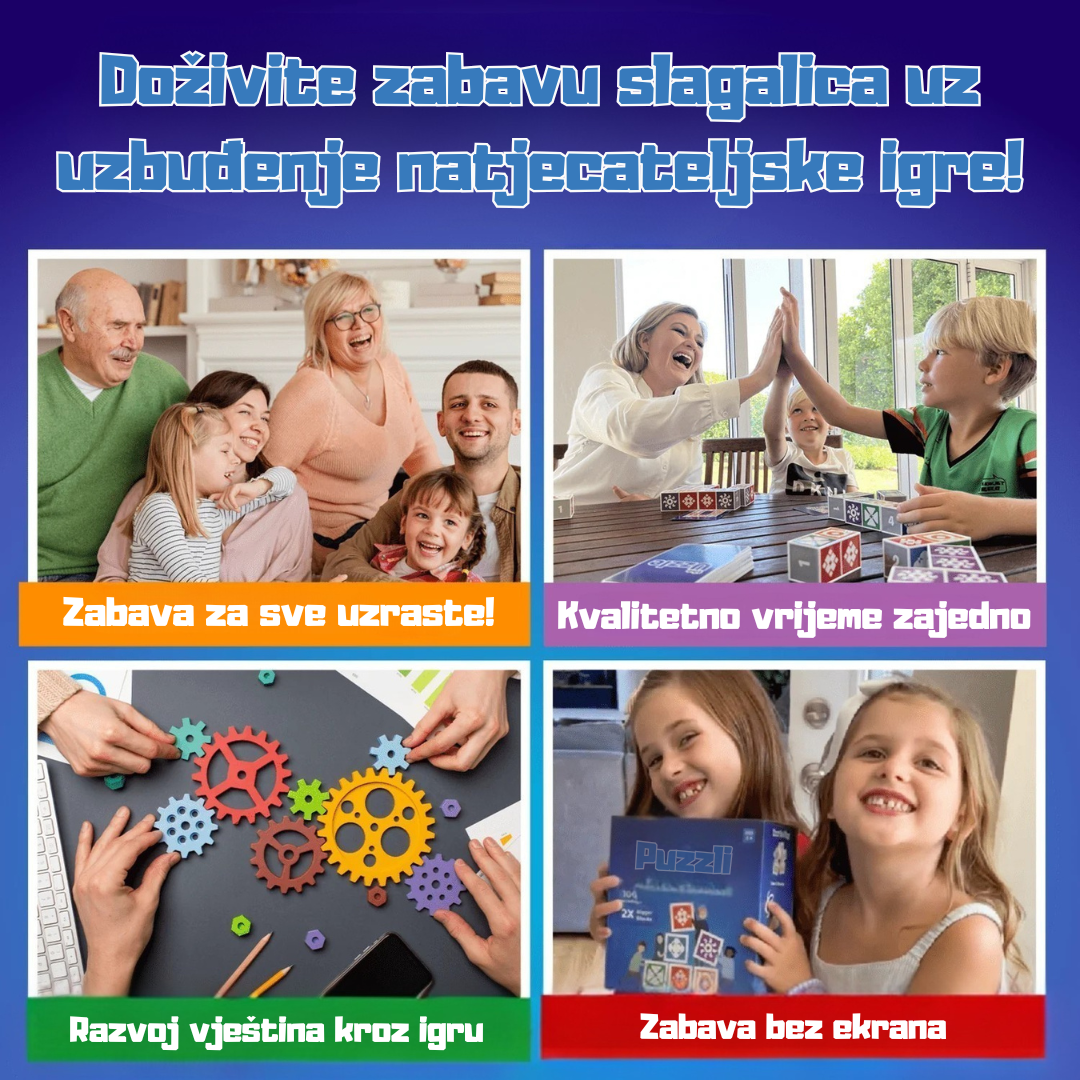 Puzzli - Puzzle koji se pretvara u društvenu igru!