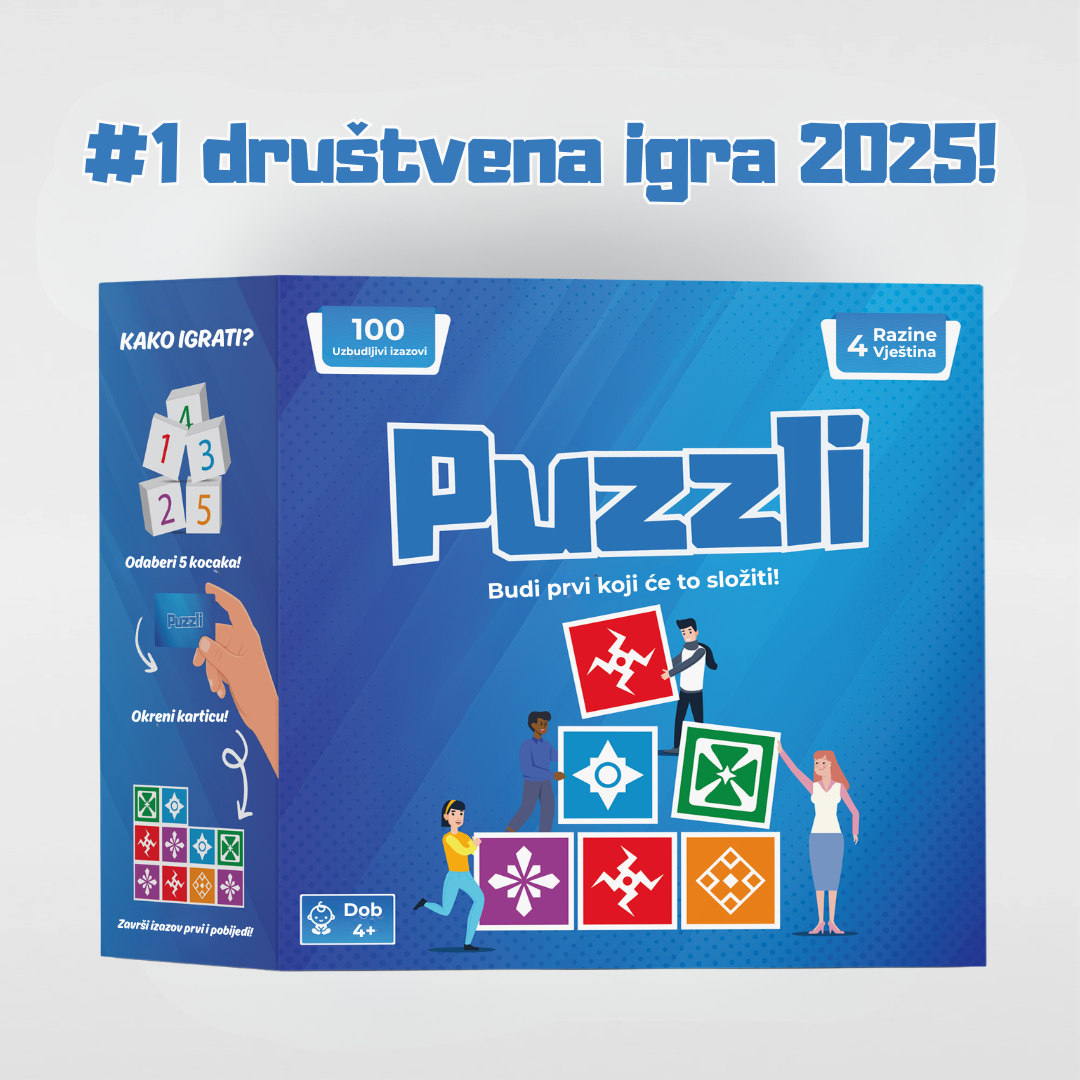 Puzzli - Puzzle koji se pretvara u društvenu igru!